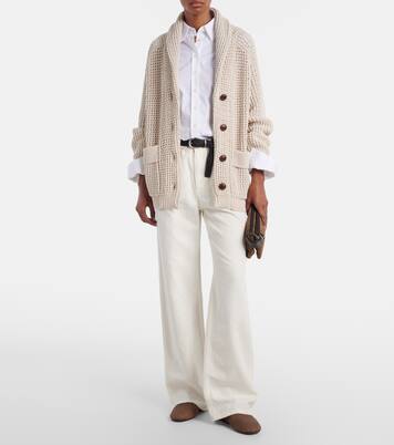 Cardigan aus einem Baumwollgemisch | Brunello Cucinelli