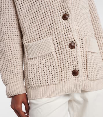 Cardigan aus einem Baumwollgemisch | Brunello Cucinelli