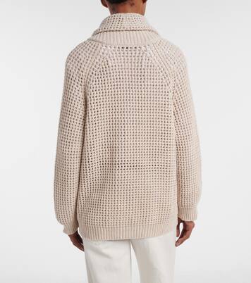 Cardigan aus einem Baumwollgemisch | Brunello Cucinelli