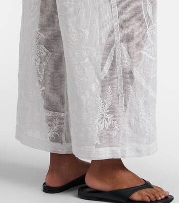 Bestickte Hose Nina aus Baumwolle | Farm Rio