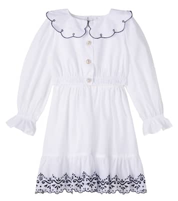 Embroidered cotton dress | Patachou