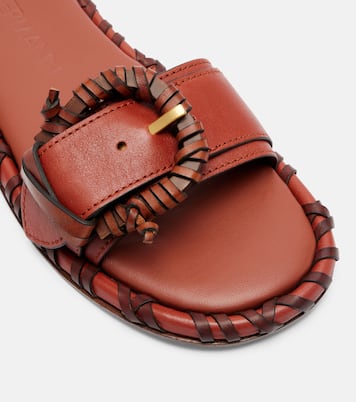 Alchemy leather slides | Zimmermann