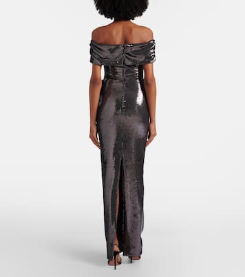 Embellished floral-appliqué gown | Roland Mouret