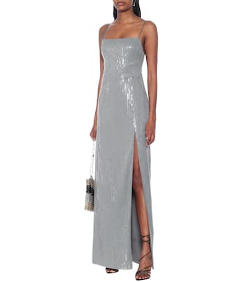 Robe mit Pailletten | Rasario