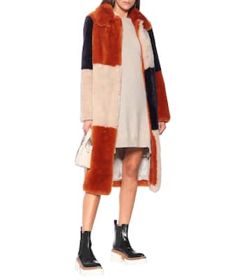 Abrigo Adalyn de pelo sintético | Stella McCartney