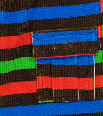 Pinstripe stretch-cotton pants | ERL Kids