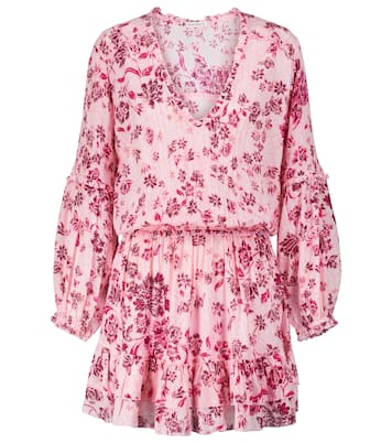 Ilona floral minidress | Poupette St Barth