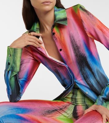 Bedrucktes Hemdblusenkleid Elton | The Attico