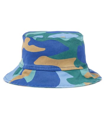 Camouflage twill bucket hat | Il Gufo