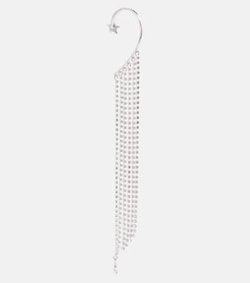 Boucle d’oreille unique à cristaux | Jimmy Choo