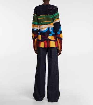 Cara intarsia cashmere cardigan | Gabriela Hearst