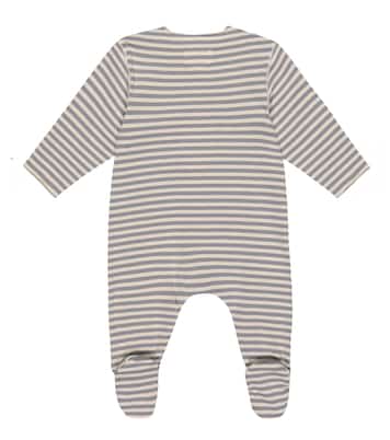 Baby - Tutina in cotone a righe | Il Gufo