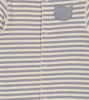 Baby - Tutina in cotone a righe | Il Gufo