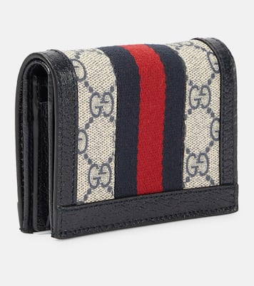 Portafoglio Ophidia in canvas e pelle | Gucci