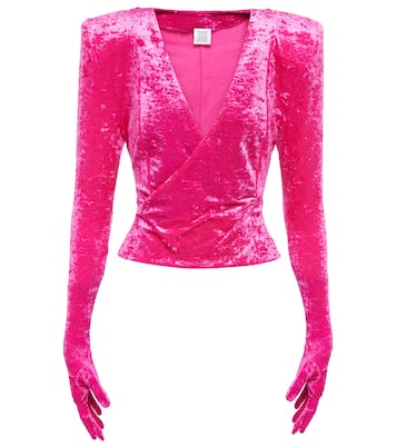 Gloves velvet top | Vetements