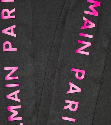 Logo printed leggings | Balmain Kids