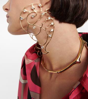 Boucles d’oreilles à cristaux Swarovksi | Pucci