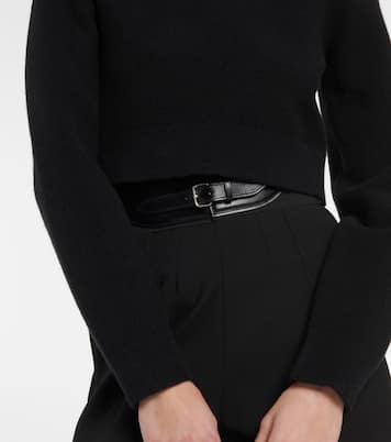 Dolcevita cropped in lana vergine | Alaïa