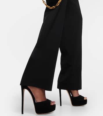 Max 150 suede platform sandals | Jimmy Choo