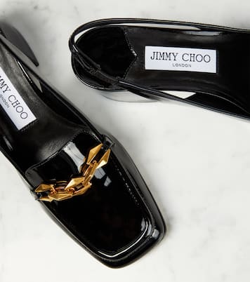 Slingback-Pumps Diamond Tilda 45 aus Lackleder | Jimmy Choo