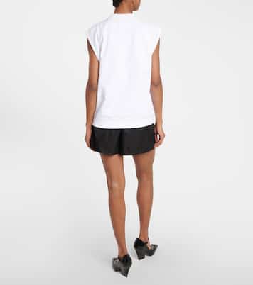 Top aus Baumwoll-Jersey | Prada