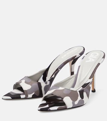 Perni 04 Uni camouflage mules | Gia Borghini