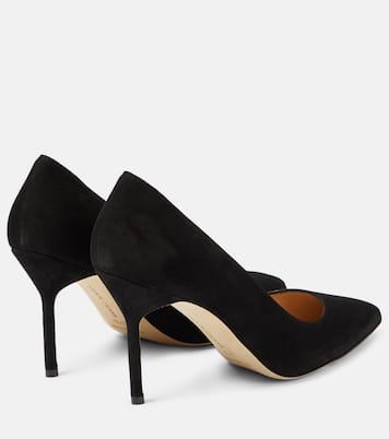 Escarpins BB 90 en daim | Manolo Blahnik