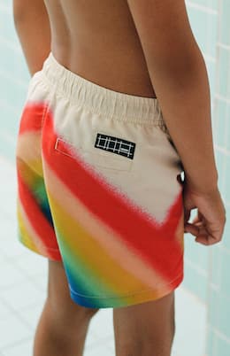 Niko printed swim trunks | Molo