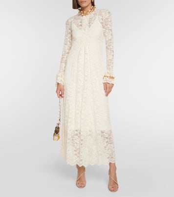 Maxikleid aus Spitze | Rabanne