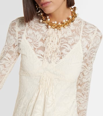 Maxikleid aus Spitze | Rabanne