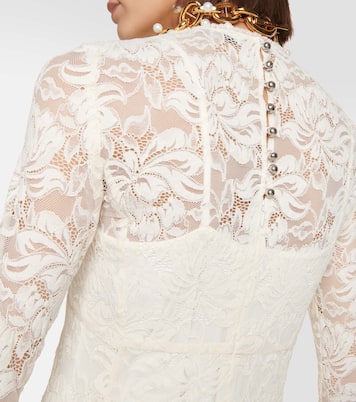 Maxikleid aus Spitze | Rabanne