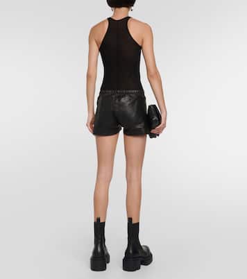 Shorts in pelle | Rick Owens