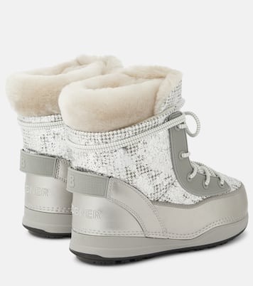 Verbier metallic faux leather snow boots | Bogner