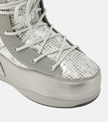 Verbier metallic faux leather snow boots | Bogner