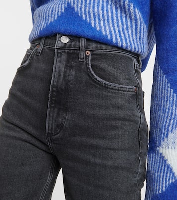 Stovepipe high-rise slim jeans | Agolde