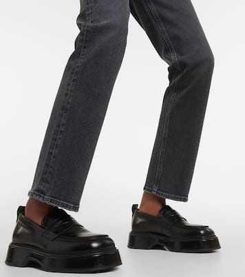 Stovepipe high-rise slim jeans | Agolde