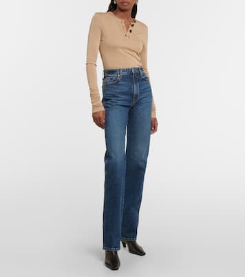 Jeans slim Danielle de tiro alto | Khaite