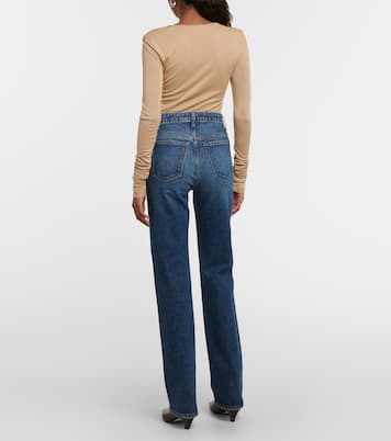 Jeans slim Danielle de tiro alto | Khaite