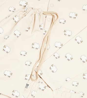 Wilhelm printed cotton-blend pajamas | Liewood