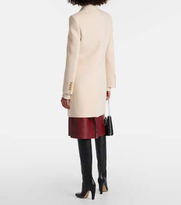 Abrigo de lana de botonadura simple | Stella McCartney
