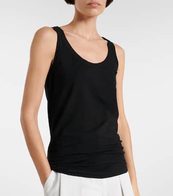 Cotton-blend tank top | Brunello Cucinelli