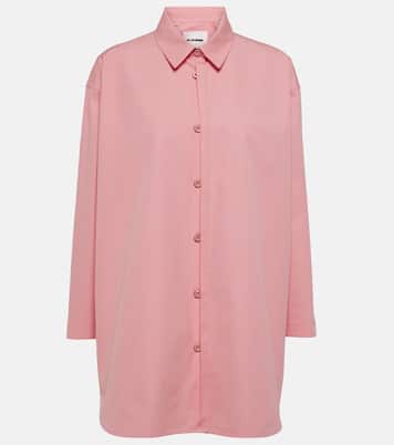 Cotton poplin shirt | Jil Sander