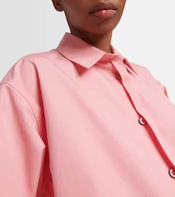 Cotton poplin shirt | Jil Sander