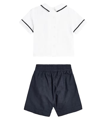 Set di camicia e pantaloni in lino | Monnalisa