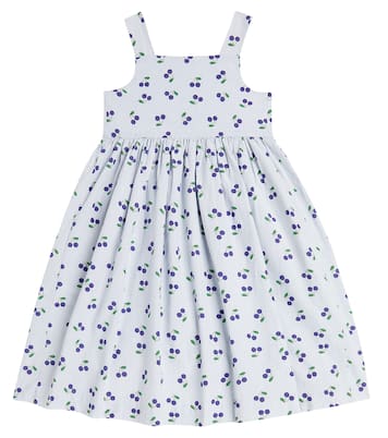 Laly printed cotton dress | Bonpoint