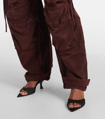 Mules Bes en satin | The Attico