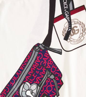 Printed cotton jersey T-shirt | Dolce&Gabbana Kids