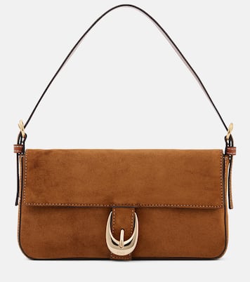 Borsa a spalla Harlow in suede | Staud