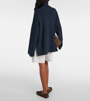 Jersey de cuello alto de algodón | Brunello Cucinelli