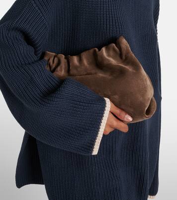 Jersey de cuello alto de algodón | Brunello Cucinelli